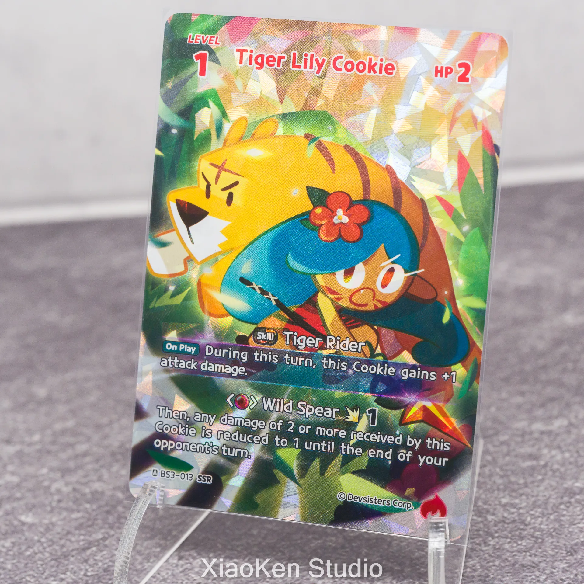 Tiger Lilly Cookie (BS3-013) SSR | Xiaoken Shop